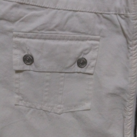 White zipper mini skirt - Picture 4 of 10